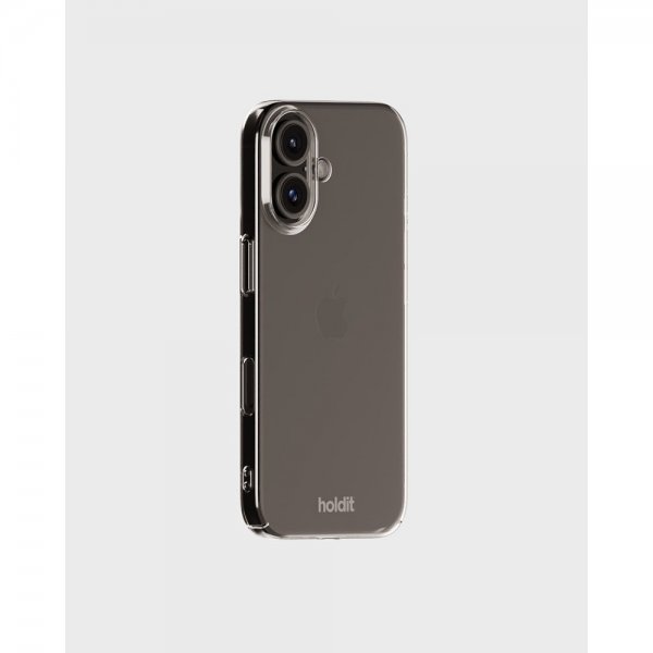 holdit iPhone 16 Cover Slim Case Transparent