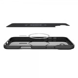 Spigen iPhone 16 Cover Thin Fit MagFit Sort