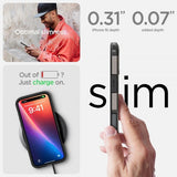 Spigen iPhone 16 Cover Tough Armor MagFit Gunmetal