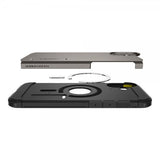 Spigen iPhone 16 Cover Tough Armor MagFit Gunmetal