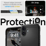 Spigen iPhone 16 Cover Tough Armor MagFit Sort