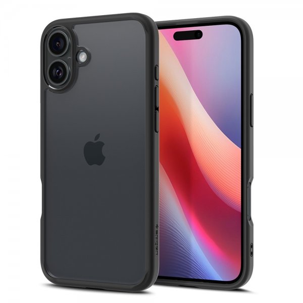 Spigen iPhone 16 Cover Ultra Hybrid Mat Sort