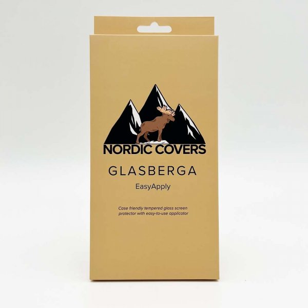 Nordic Covers iPhone 16 Skærmbeskyttelse Glasberga EasyApply