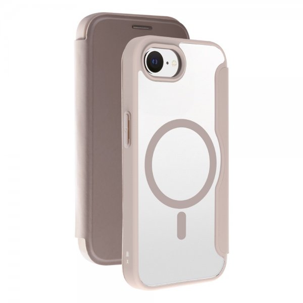 Vivanco iPhone 16e/17e Etui Mag Wallet Grå