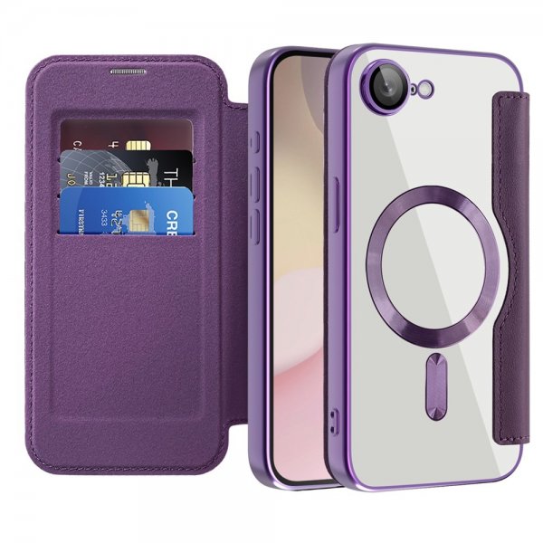 iPhone 16./17. Cover MagSafe Lilla