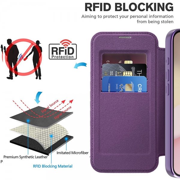 iPhone 16./17. Cover MagSafe Lilla