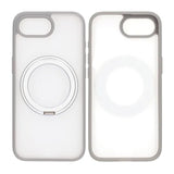 iPhone 16./17. cover med drejeligt MagSafe-stativ grå