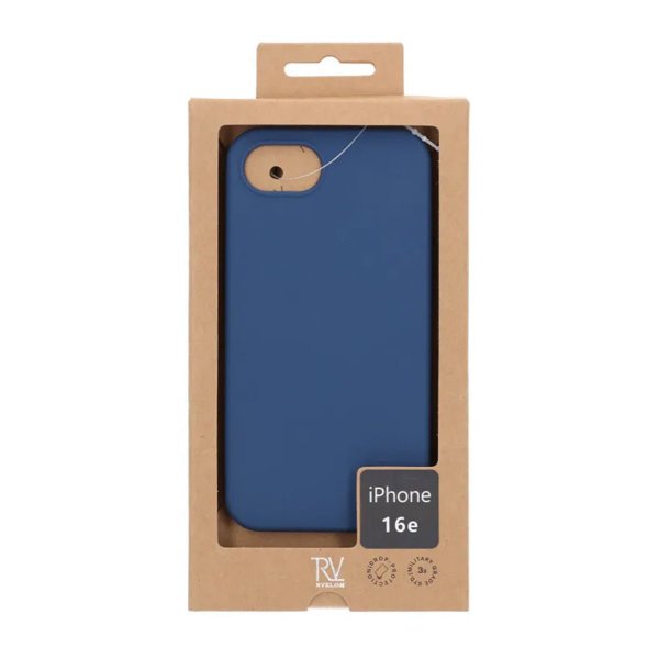 iPhone 16./17. Skal Silikone Blå