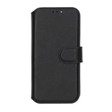 Rvelon iPhone 16e/17e Etui Ægte Læder Sort