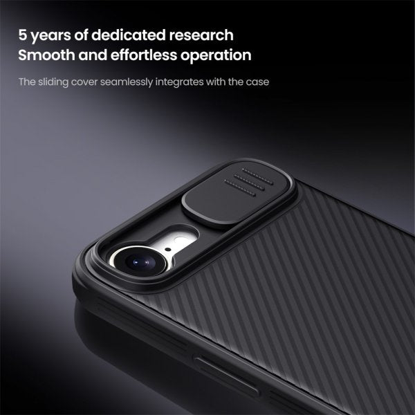 Nillkin iPhone 16e/17e Cover CamShield Pro MagSafe Sort