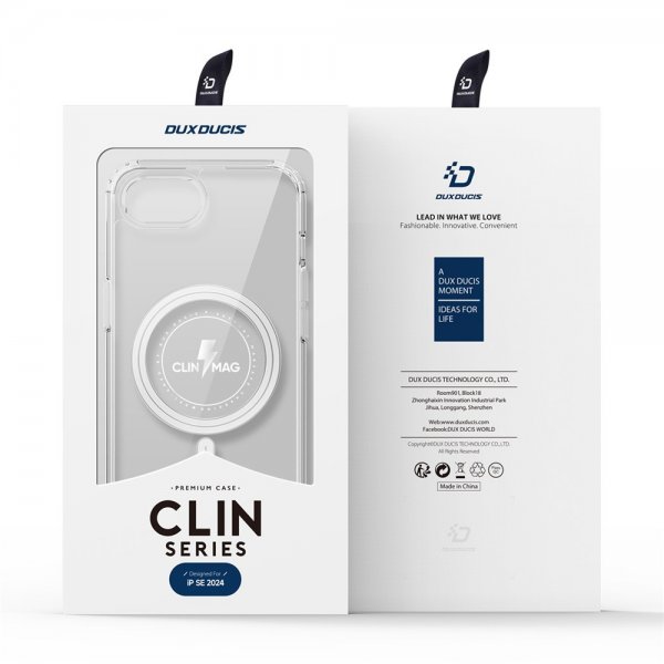 Dux Ducis iPhone 16e/17e Cover Clin Series MagSafe Transparent