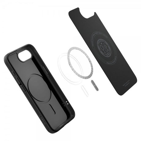 Spigen iPhone 16/17 Cover Liquid Air MagFit Mat Sort