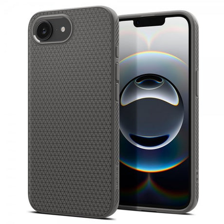 Spigen iPhone 16/17 Cover Liquid Air Marble Grey