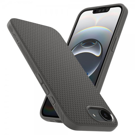 Spigen iPhone 16/17 Cover Liquid Air Marble Grey