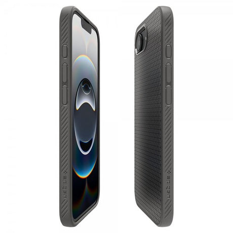 Spigen iPhone 16/17 Cover Liquid Air Marble Grey