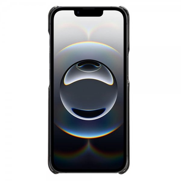 iPhone 16./17. cover med to kortlommer, sort
