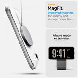 Spigen iPhone 16e/17e Cover Ultra Hybrid MagFit Klar Hvid