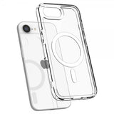 Spigen iPhone 16e/17e Cover Ultra Hybrid MagFit Klar Hvid