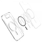 Spigen iPhone 16e/17e Cover Ultra Hybrid MagFit Klar Hvid