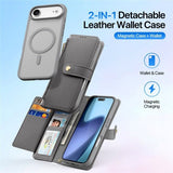 Dux Ducis iPhone Air Cover 2-i-1 Lawa Series MagSafe Grå