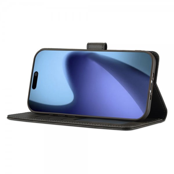 Lc.Imeeke iPhone Air Cover med Kortplads Stativfunktion Grå
