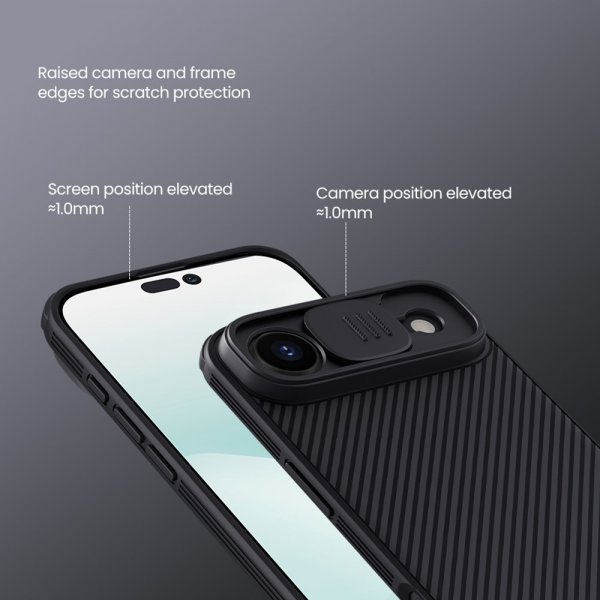 Nillkin iPhone Air Skal CamShield Pro Sort