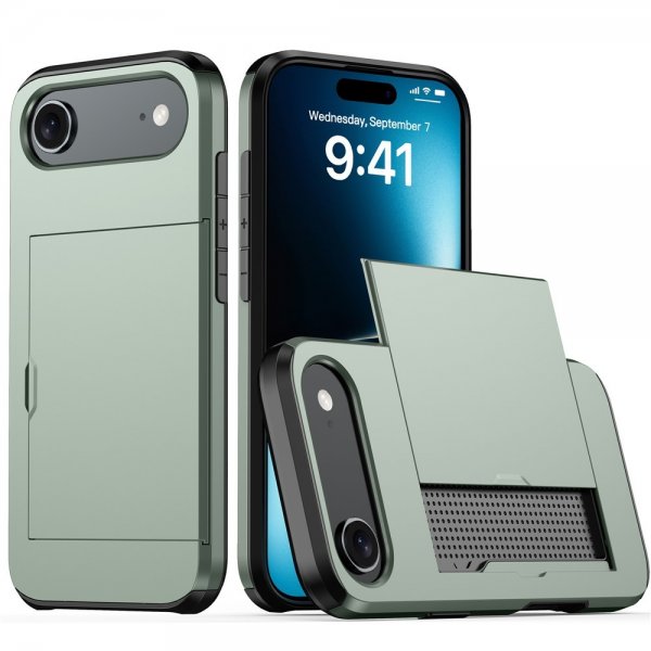 iPhone Air Cover Card Slide Grøn