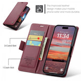 CaseMe iPhone 17 Etui 023 Series Rød