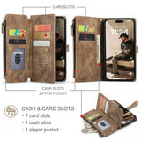 CaseMe iPhone 17 Etui C30 Serie Brun