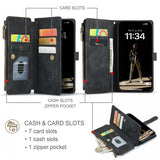 CaseMe iPhone 17 Etui C30 Serie Sort