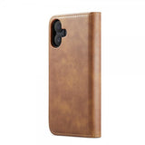 Dg.Ming iPhone 17 Etui med Aftageligt Cover Brun