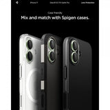 Spigen iPhone 17 Kamerabeskyttelse GLAS.tR EZ Fit Optik Pro 2-pak Grøn