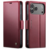 CaseMe iPhone 17 Pro Etui 023-serien Rød