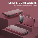 CaseMe iPhone 17 Pro Etui 023-serien Rød