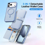 Dux Ducis iPhone 17 Pro Etui 2-i-1 Lawa Series MagSafe Blå