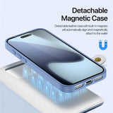 Dux Ducis iPhone 17 Pro Etui 2-i-1 Lawa Series MagSafe Blå