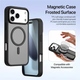 Dux Ducis iPhone 17 Pro Etui 2-i-1 Lawa Series MagSafe Sort