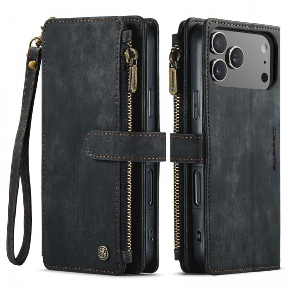CaseMe iPhone 17 Pro Etui C30 Serie Sort