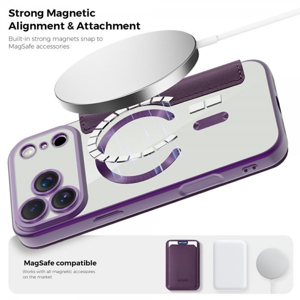 iPhone 17 Pro Cover MagSafe Lilla