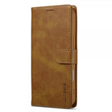 Lc.Imeeke iPhone 17 Pro Etui med Kortlomme Stativfunktion Lysebrun