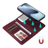 Betopnice iPhone 17 Pro Etui med Aftagelig Skal 005 Rød