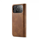 Dg.Ming iPhone 17 Pro Etui med Aftageligt Cover Brun