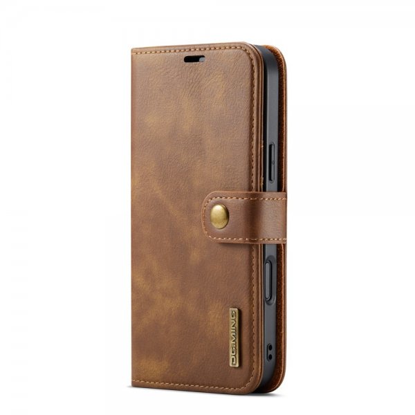 Dg.Ming iPhone 17 Pro Etui med Aftageligt Cover Brun