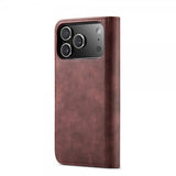 Dg.Ming iPhone 17 Pro Etui med Aftageligt Cover Rød