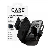 CARE by PanzerGlass iPhone 17 Pro Etui Tango Two-in-One Wallet MagSafe Sort