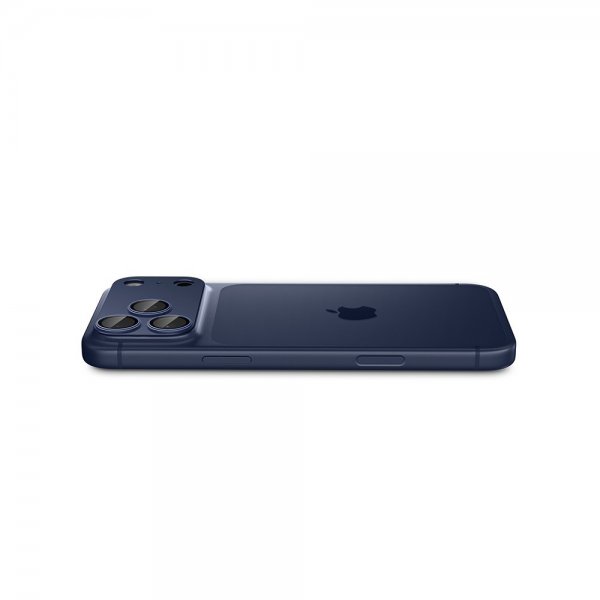 Spigen iPhone 17 Pro Kamerabeskyttelsesglas.tR EZ Fit Optik Pro XL Blå