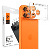Spigen iPhone 17 Pro Kamerabeskyttelsesglas.tR EZ Fit Optik Pro XL Orange