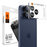 Spigen iPhone 17 Pro Kamerabeskyttelsesglas.tR EZ Fit Optik Pro XL Sort