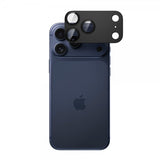 Spigen iPhone 17 Pro Kamerabeskyttelsesglas.tR EZ Fit Optik Pro XL Sort