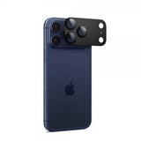 Spigen iPhone 17 Pro Kamerabeskyttelsesglas.tR EZ Fit Optik Pro XL Sort